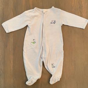 Kissy Kissy footed pajamas, 6-9m